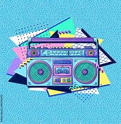 Image result for 90s Boombox Music Background