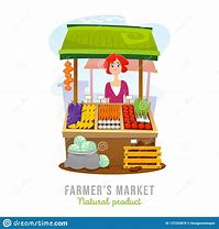 Image result for Food Market Cartoon