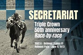 Image result for Secretariat Wins Triple Crown