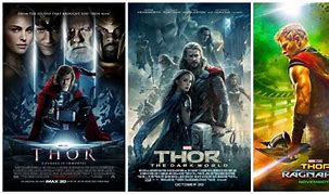 Image result for Thor Movies in Order
