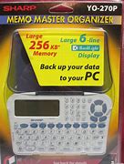Image result for Sharp Personal Electronic Organizer