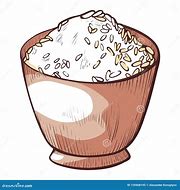 Image result for A Bowl of Rice Cartoon