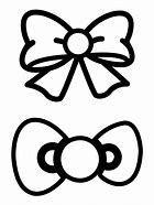 Image result for Orange Hello Kitty Bow