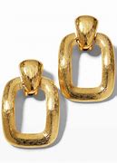Image result for Clip On Earrings 24K Gold