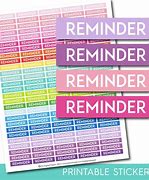 Image result for Reminder Stickers