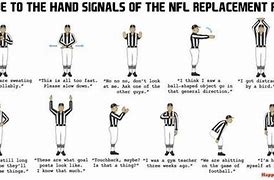 Image result for Foot Ball Hand Signals
