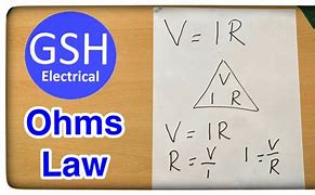 Image result for Trick to Remember Ohms Law