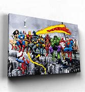 Image result for Superhero Wall Art