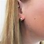 Image result for 14K Gold Wide Hoop Earrings
