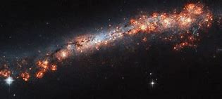 Image result for Side View of Spiral Galaxy