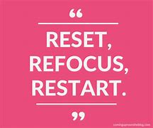 Image result for Everyday Is a Reset