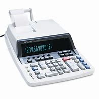 Image result for Sharp Desk Calculator
