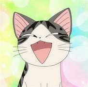 Image result for Funny Anime Cat Faces