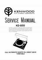 Image result for Kenwood Kd-850