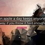 Image result for The Fugitive an Apple a Day