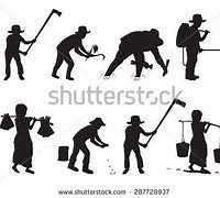Image result for Funny Farmer Silhouette