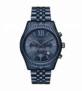Image result for Michael Kors Blue Face Watch