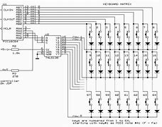 Image result for Keyboard Circuit Diagram