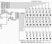 Image result for Keyboard Circuit Diagram