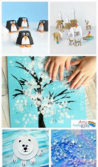 Image result for Winter Arts and Crafts Indoors