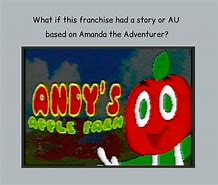 Image result for Amanda the Adventurer and Andy's Apple Farm