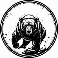 Image result for Logo with Red Circle and Bear in the Middle