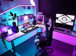 Image result for Gaming Room with L-shaped Desk