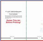 Image result for Blank Half Fold Brochure Template