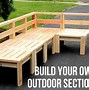 Image result for Build Your Own Outdoor Furniture