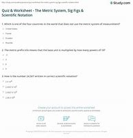 Image result for Worksheet Metric Prefixes and Scientific Notation
