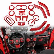 Image result for Red Interior Car Accessories