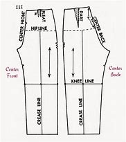 Image result for Fabric Pants Pattern