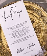 Image result for Wedding Thank You Cards Message