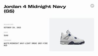 Image result for Jordan 4 Midnight Navy