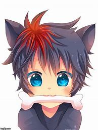 Image result for Cute Small Anime Boy Neko