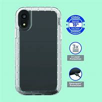 Image result for Walmart Onn Apple XR Clear Case with Kickstand
