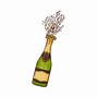 Image result for Popped Champagne Bottle SVG