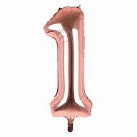 Image result for Rose Gold 1 Balloon
