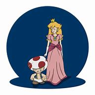 Image result for Toad Holding Baby Peach