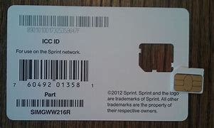 Image result for Used Sprint Sim Card