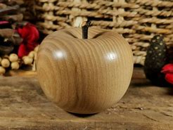 Image result for Wooden Apple with Lid