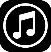 Image result for Logo iTunes PNG Black