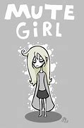 Image result for Mute Girl Cartoon