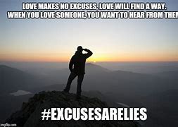 Image result for No Excuses Meme