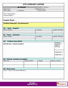 Image result for 8D Failure Analysis Report Template