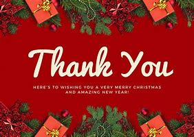 Image result for Christmas Thank You Cards