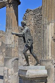 Image result for Bronze Statues in Pompeii