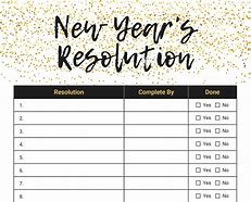 Image result for Good New Year Resolutions Lists