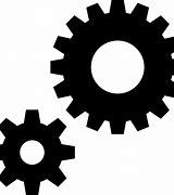 Image result for Two Cogs Icon