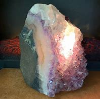 Image result for Amethyst Geode Lamp